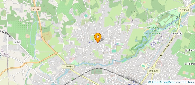 localisation de l'entreprise SCI JJR à BERGERAC