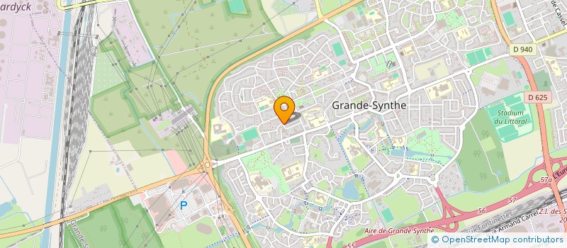 localisation de l'entreprise SCI JJR IMMO  GRANDE-SYNTHE