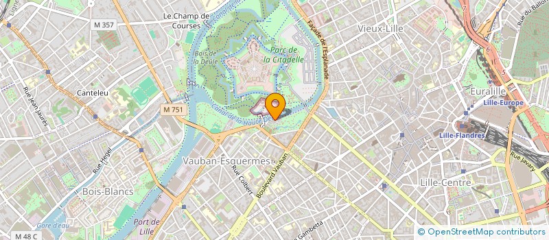 localisation de l'entreprise SCI JK à LILLE