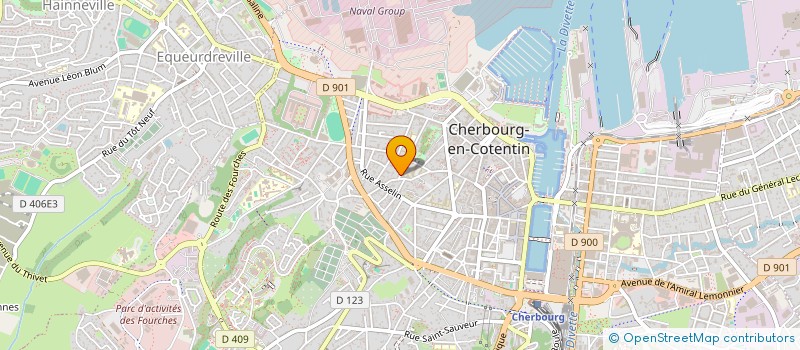 localisation de l'entreprise SCI JK à CHERBOURG-EN-COTENTIN