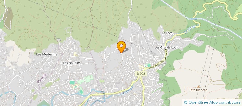 localisation de l'entreprise SCI JK ASSOCIES  ALLAUCH