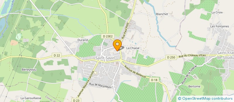 localisation de l'entreprise SCI JK2S ERRADI IMMOBILIER à SAINT-SAVIN