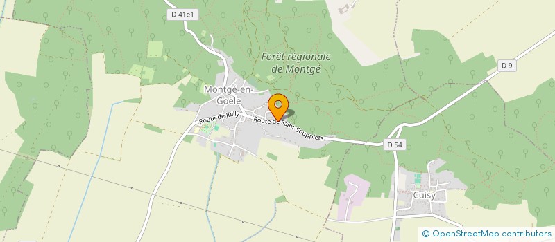 localisation de l'entreprise SCI JKD FAMILY  MONTGE-EN-GOELE