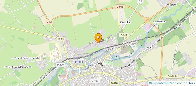 localisation de l'entreprise SCI JKMD à SAINT-SULPICE-SUR-RISLE