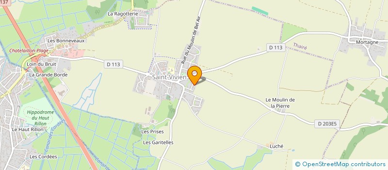 localisation de l'entreprise SCI JKME  SAINT-VIVIEN