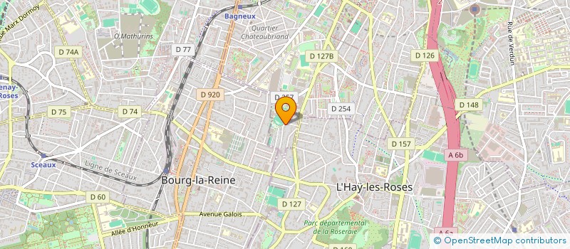 localisation de l'entreprise SCI JKN  CACHAN