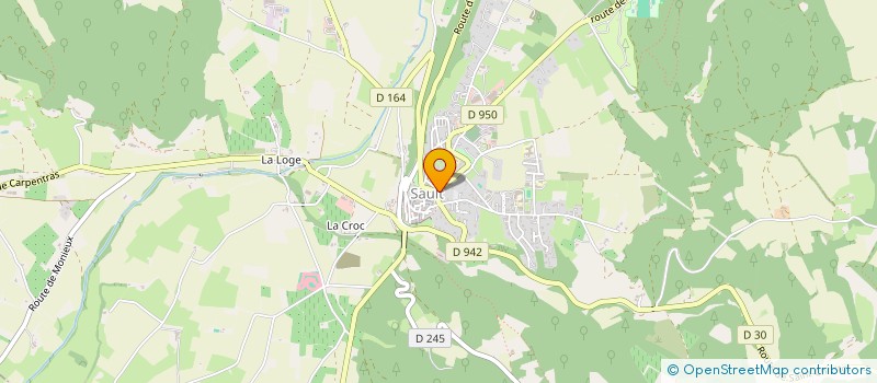 localisation de l'entreprise SCI JKTR  SAULT