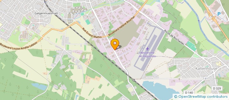 localisation de l'entreprise SCI JL  HAGUENAU