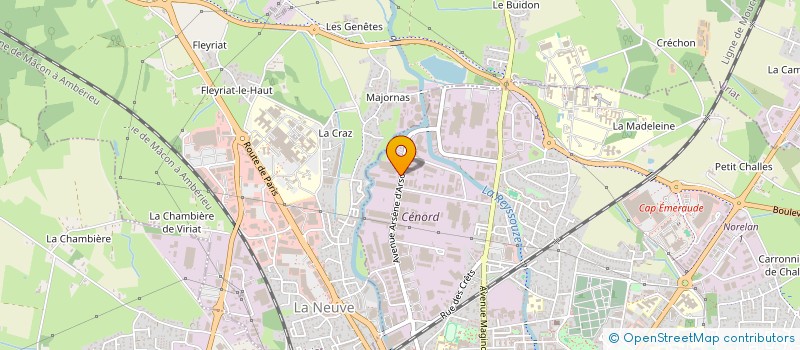 localisation de l'entreprise SCI JL à BOURG-EN-BRESSE