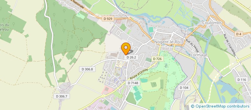 localisation de l'entreprise SCI JL IMMO à NOGENT-LE-ROI