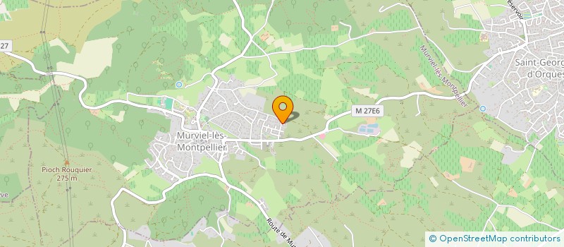 localisation de l'entreprise SCI JL LAPORTE COMTE  MURVIEL-LES-MONTPELLIER