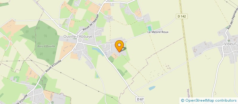 localisation de l'entreprise SCI JL PATRIMOINE  OUVILLE-L'ABBAYE