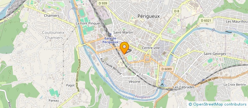 localisation de l'entreprise SCI JL.& R à PERIGUEUX