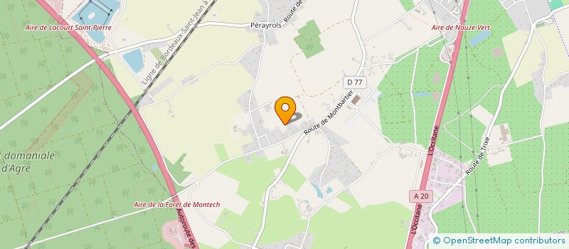 localisation de l'entreprise SCI JL2M  BRESSOLS