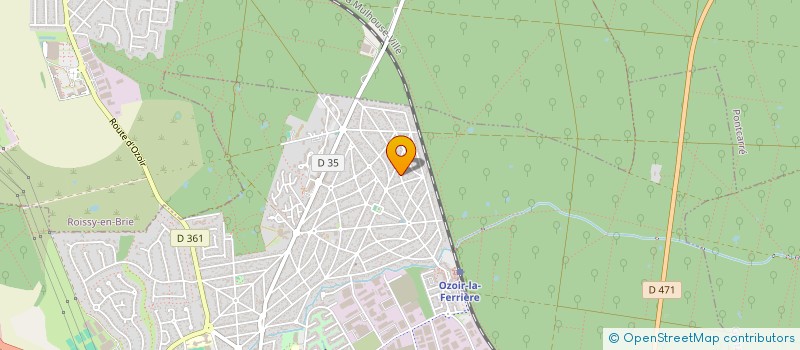 localisation de l'entreprise SCI JL3  OZOIR-LA-FERRIERE