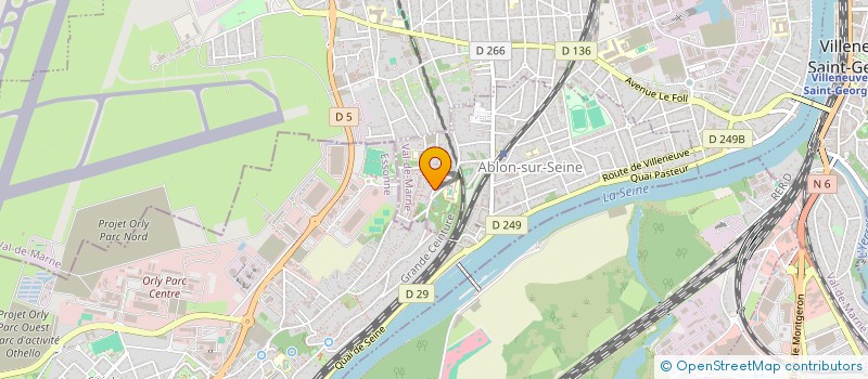 localisation de l'entreprise SCI JLA  ABLON-SUR-SEINE