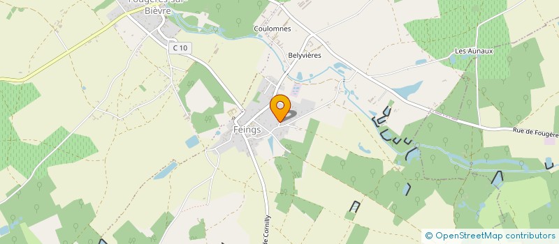 localisation de l'entreprise SCI JLA  LE CONTROIS-EN-SOLOGNE