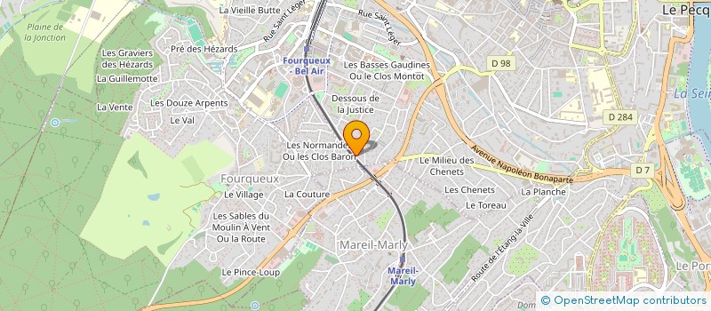 localisation de l'entreprise SCI JLA BAPTISTE  SAINT-GERMAIN-EN-LAYE