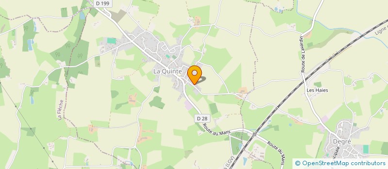 localisation de l'entreprise SCI JLABB  LA QUINTE