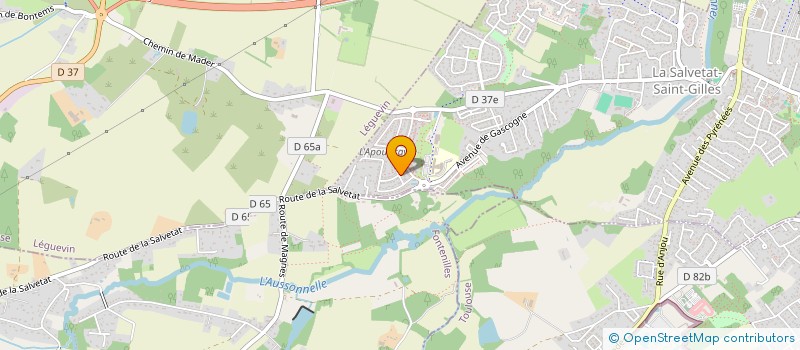 localisation de l'entreprise SCI JLAC  LA SALVETAT-SAINT-GILLES