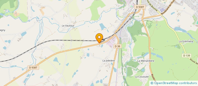 localisation de l'entreprise SCI JLB  BRESSUIRE