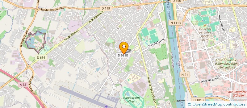 localisation de l'entreprise SCI JLB2 IMMO  LE PASSAGE