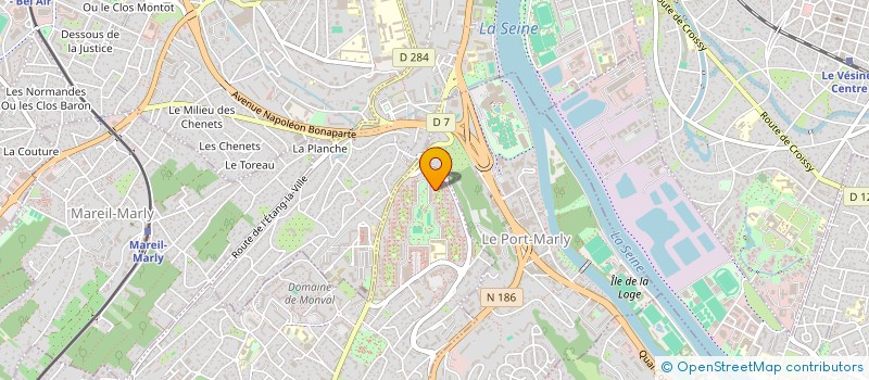 localisation de l'entreprise SCI JLB25  MARLY-LE-ROI