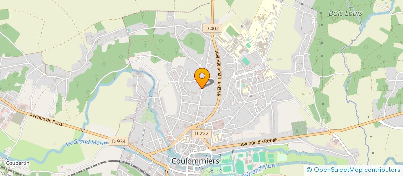 localisation de l'entreprise SCI JLBD à COULOMMIERS