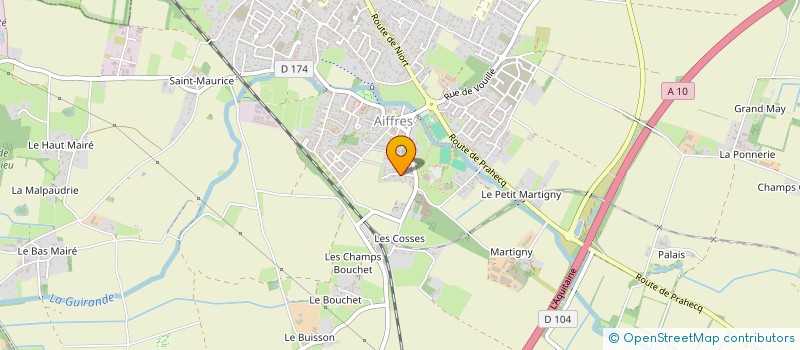 localisation de l'entreprise SCI JLBFD  AIFFRES