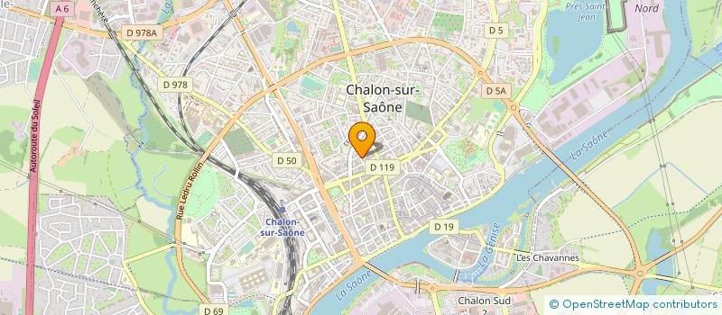 localisation de l'entreprise SCI JLBP à CHALON-SUR-SAONE