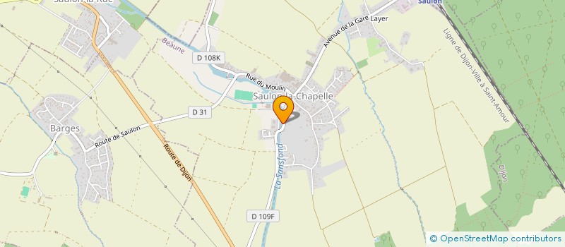 localisation de l'entreprise SCI JLC  CORCELLES-LES-CITEAUX