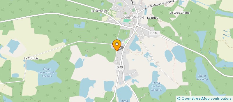 localisation de l'entreprise SCI JLC  MARCILLY-EN-GAULT