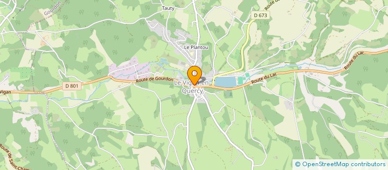 localisation de l'entreprise SCI JLC GESTION  LE VIGAN