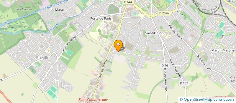 localisation de l'entreprise SCI JLC PIERRES LONGUES  CAMBRAI