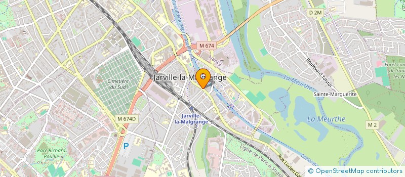 localisation de l'entreprise SCI JLD  JARVILLE-LA-MALGRANGE