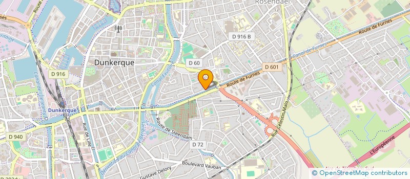 localisation de l'entreprise SCI JLD à DUNKERQUE