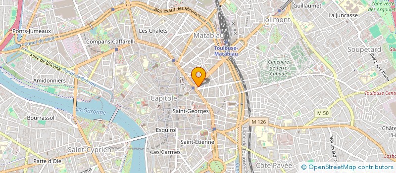 localisation de l'entreprise SCI JLEME à TOULOUSE