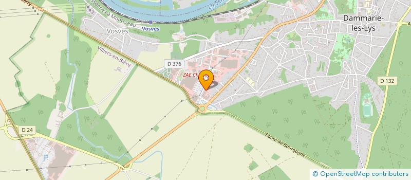 localisation de l'entreprise SCI JLFB à DAMMARIE-LES-LYS