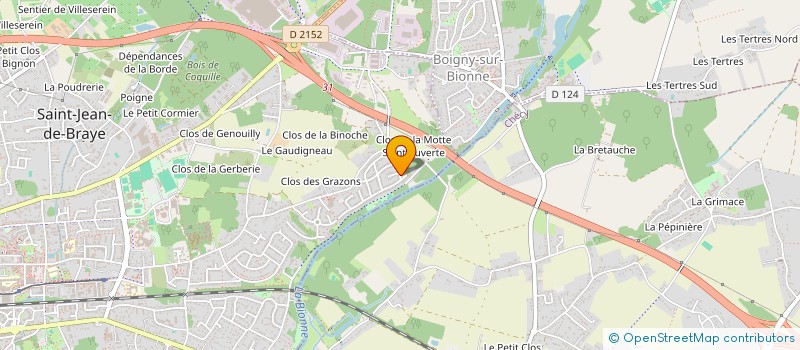 localisation de l'entreprise SCI JLFG à SAINT-JEAN-DE-BRAYE