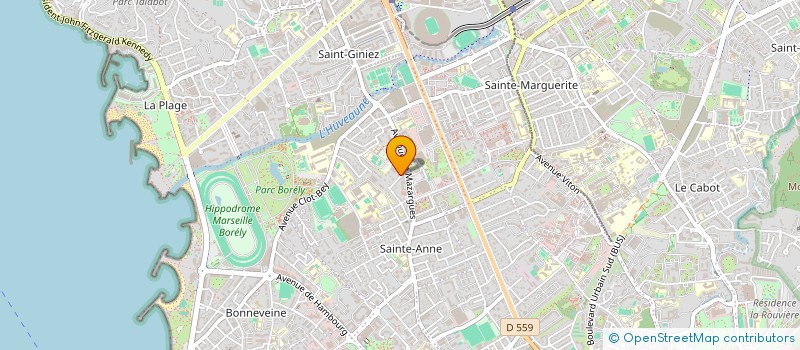 localisation de l'entreprise SCI JLG à MARSEILLE