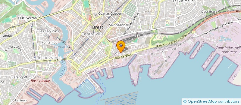 localisation de l'entreprise SCI JLG DEVELOPPEMENT  BREST