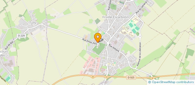 localisation de l'entreprise SCI JLGC  FRIVILLE-ESCARBOTIN