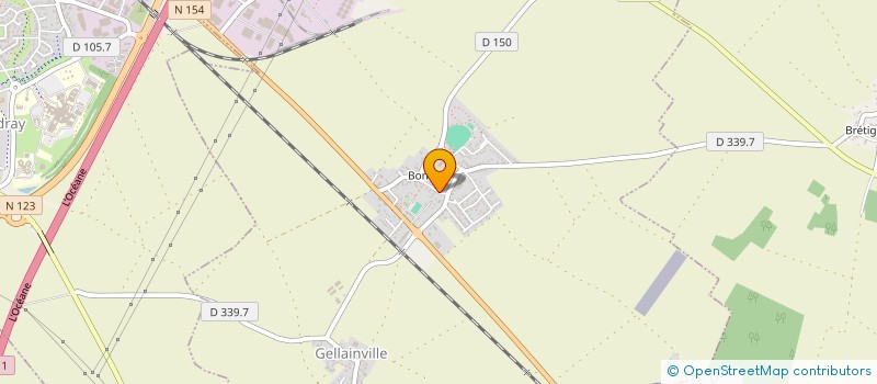 localisation de l'entreprise SCI JLGL à GELLAINVILLE
