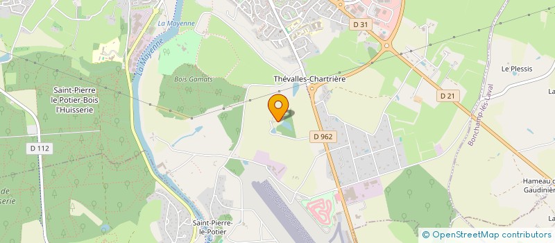 localisation de l'entreprise SCI JLI à LAVAL
