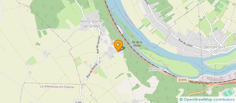 localisation de l'entreprise SCI JLI  NOTRE-DAME-DE-LA-MER