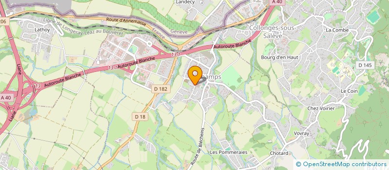 localisation de l'entreprise SCI JLJ  ARCHAMPS