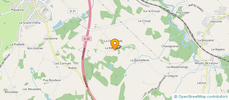 localisation de l'entreprise SCI JLJ  SAINT-GERMAIN-LES-BELLES