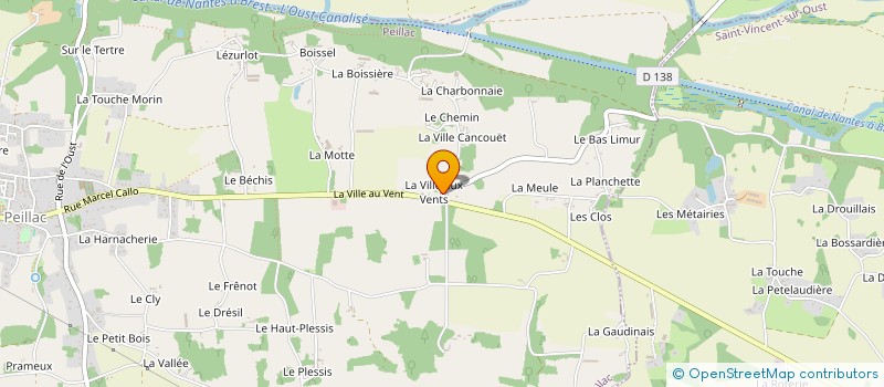 localisation de l'entreprise SCI JLJ  CADEN