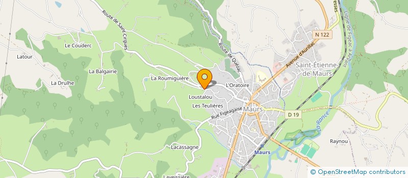 localisation de l'entreprise SCI JLJ IMMO à MAURS