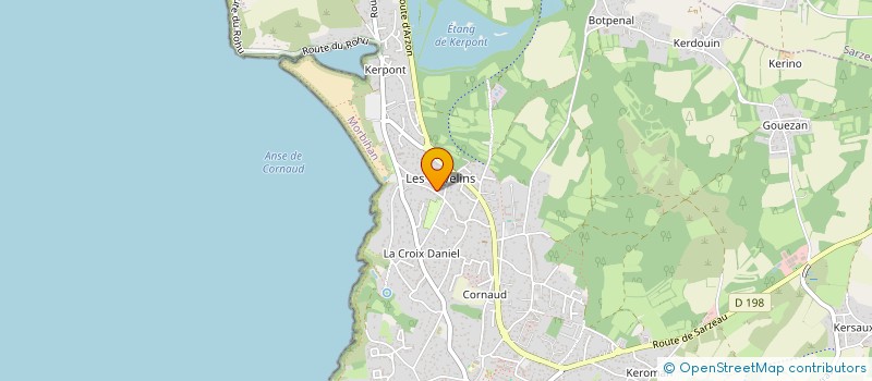 localisation de l'entreprise SCI JLJP  SAINT-GILDAS-DE-RHUYS